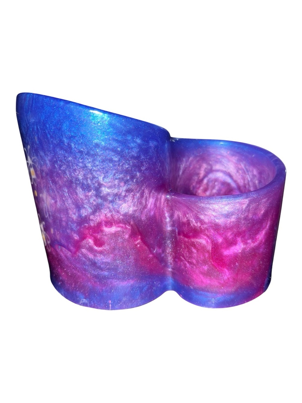 NORE’S NOVELTIES Handcrafted Home/ Office Desk Organizer “BUBBLE GUM” - Picture 7 of 7